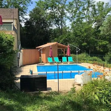 Villa Maison Vallee Vue Avec Piscine Chauffee